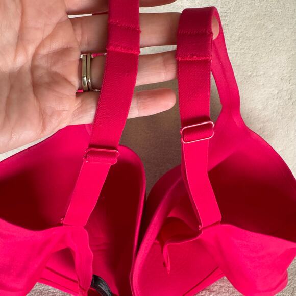 Victoria’s Secret 40DD Body by Victoria Full Coverage Bra Pink Stretch Comfy EUC - Picture 10 of 10